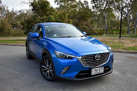 Blue 2017 Mazda CX-3 Wagon S Touring (fwd)