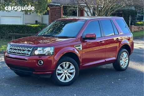 Red 2014 Land Rover Freelander 2 Wagon SD4 SE (4x4) LF MY14