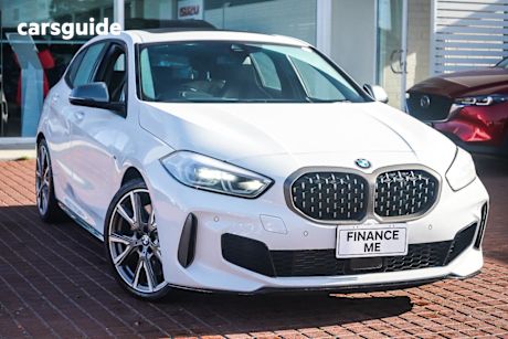 White 2021 BMW M135I Hatchback Xdrive