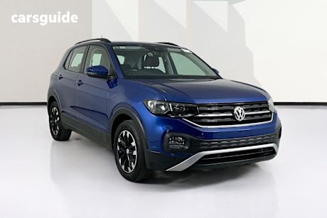 Blue 2020 Volkswagen T-Cross Wagon 85TSI Life