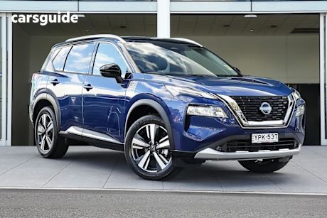 Blue 2025 Nissan X-Trail Wagon TI (4WD)