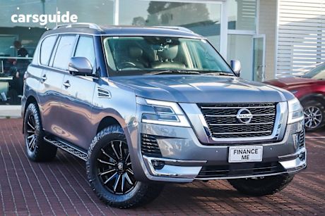 Silver 2021 Nissan Patrol Wagon TI-L (4X4)
