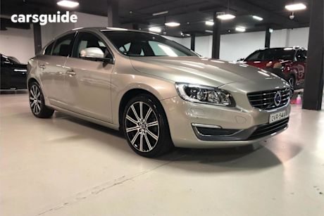 Beige 2014 Volvo S60 Sedan T4 Luxury
