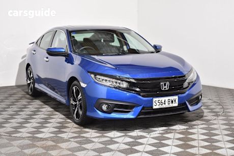 Blue 2018 Honda Civic Hatchback RS