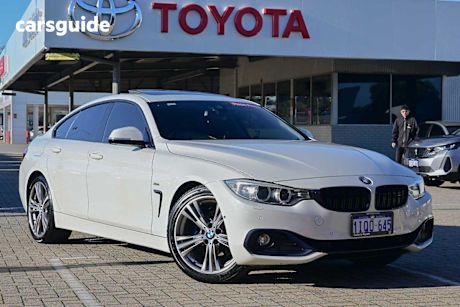 White 2017 BMW 420i Coupe Gran Coupe
