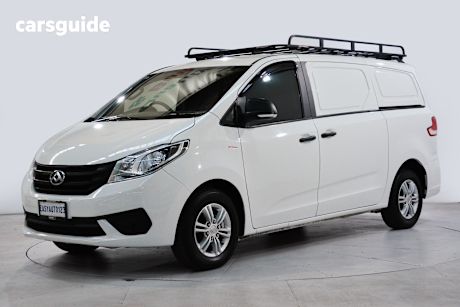 White 2022 LDV G10+ Van Barn Door