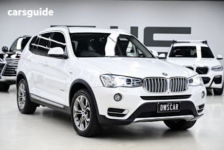 White 2017 BMW X3 Wagon Xdrive 20I