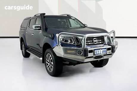 Blue 2016 Nissan Navara Dual Cab Utility ST-X (4X4)