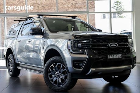 Silver 2022 Ford Ranger Double Cab Pick Up Wildtrak 2.0 (4X4)