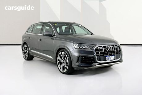 Grey 2021 Audi Q7 Wagon 45 TDI Quattro Mhev