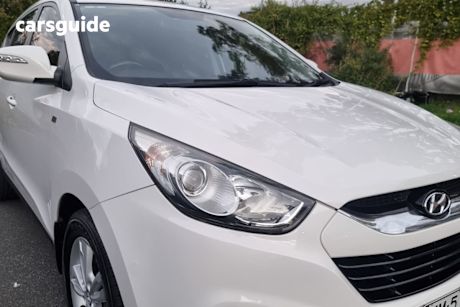 White 2013 Hyundai IX35 Wagon Se (Fwd)