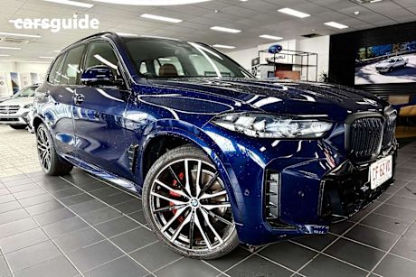 Blue 2024 BMW X5 Wagon Xdrive30D M Sport Mhev