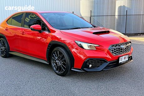 Red 2024 Subaru WRX Sedan RS (awd)