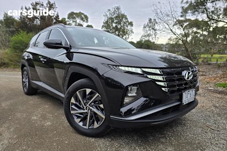 Black 2021 Hyundai Tucson Wagon Elite (fwd)