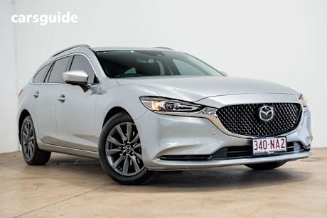 Silver 2019 Mazda Mazda6 Wagon SPORT F