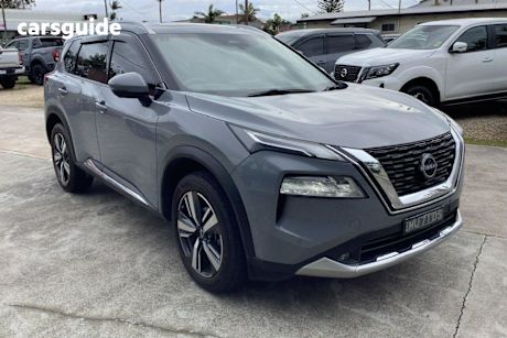 Grey 2022 Nissan X-Trail Wagon TI-L (4WD)