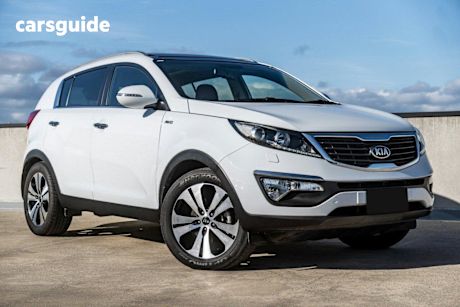White 2013 Kia Sportage Wagon Platinum (awd)