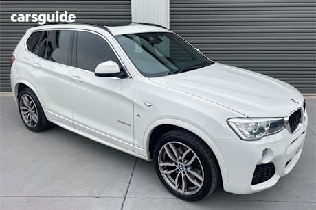 White 2016 BMW X3 Wagon Xdrive 20D