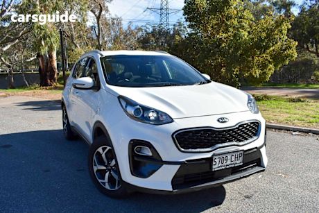 White 2021 Kia Sportage Wagon S (fwd)