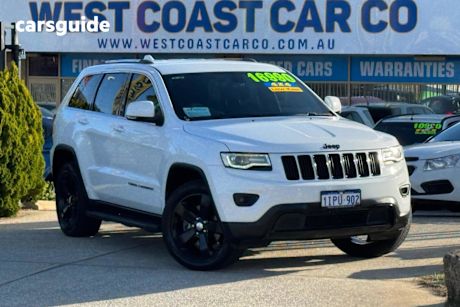 White 2016 Jeep Grand Cherokee Wagon Laredo (4X4)