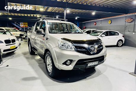 Silver 2015 Foton Tunland Dual Cab Utility TL (4X4)