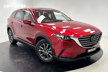 Red 2022 Mazda CX-9 Wagon Touring (awd)