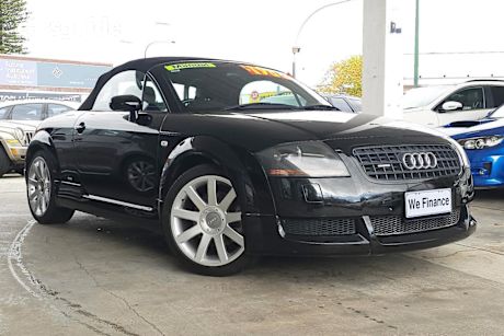Black 2000 Audi TT Roadster Quattro