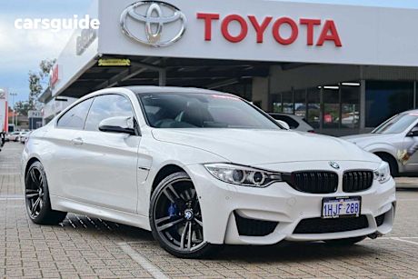White 2015 BMW M4 Coupe