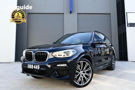 Black 2017 BMW X3 Wagon Xdrive 30I M-Sport