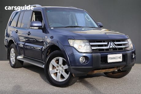 Blue 2007 Mitsubishi Pajero Wagon VR-X LWB (4X4)