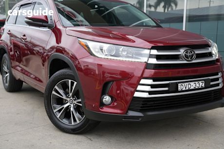 Red 2017 Toyota Kluger Wagon GX (4X2)