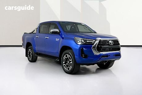 Blue 2023 Toyota Hilux Double Cab Pick Up SR5 (4X4)