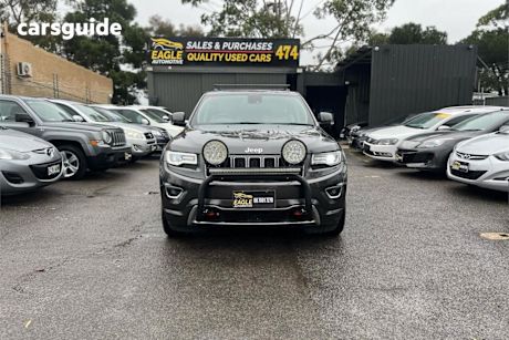 Grey 2014 Jeep Grand Cherokee Wagon Overland (4X4)
