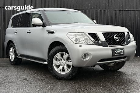 Silver 2013 Nissan Patrol Wagon TI-L (4X4)