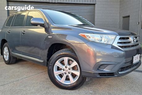 Grey 2010 Toyota Kluger Wagon KX-R (4X4) 7 Seat