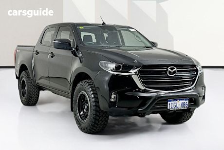 Black 2021 Mazda BT-50 Dual Cab Pick-up XT (4X4)