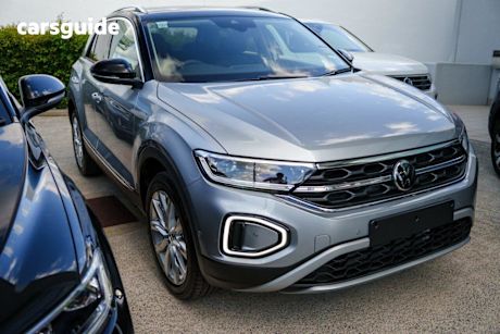 Silver 2025 Volkswagen T-ROC Wagon 110TSI Style