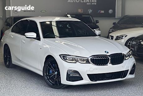White 2019 BMW 330I Sedan M Sport