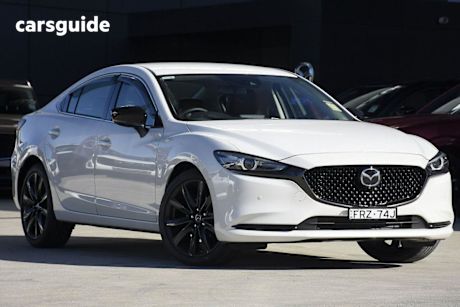 White 2024 Mazda Mazda6 Sedan G35 GT SP F