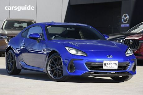 Blue 2023 Subaru BRZ Coupe
