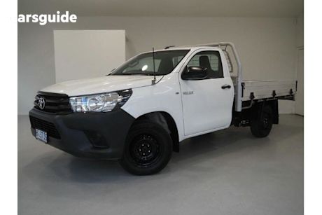 White 2017 Toyota Hilux OtherCar WORKMATE R