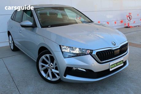 Silver 2022 Skoda Scala Hatchback 110 TSI Ambition