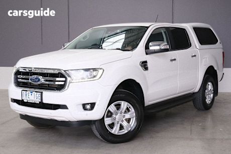 White 2019 Ford Ranger Double Cab Pick Up XLT 2.0 (4X4)