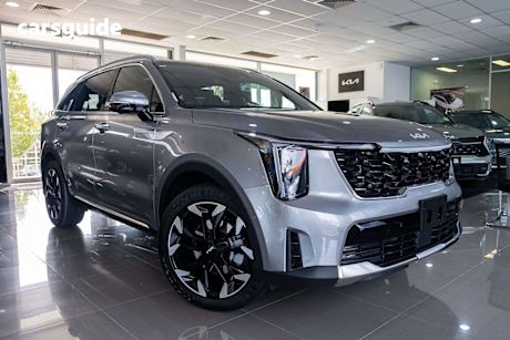 Grey 2025 Kia Sorento Wagon GT-Line 7 Seat