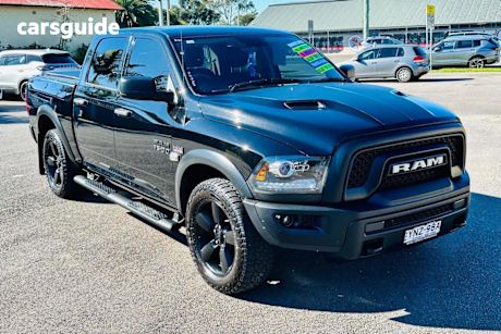 Black 2020 Ram 1500 Ute Tray Warlock II Crew Cab SWB RamBox
