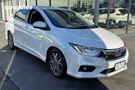 White 2020 Honda City Sedan VTI-L