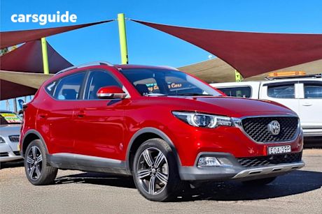 Red 2021 MG ZS Wagon Excite Plus