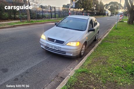 Silver 2005 Holden Astra Sedan Classic