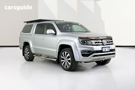 Silver 2017 Volkswagen Amarok Dual Cab Utility V6 TDI 550 Highline