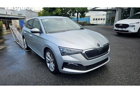 Silver 2022 Skoda Scala Hatchback Signature 110TSI